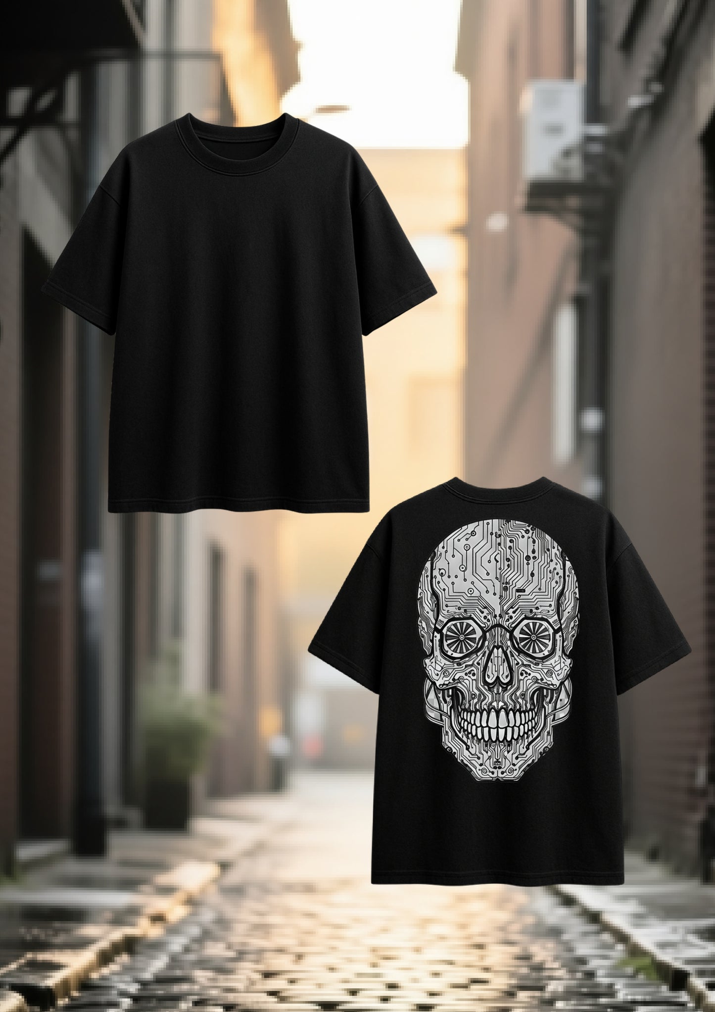 T-shirt - Circuit Skull